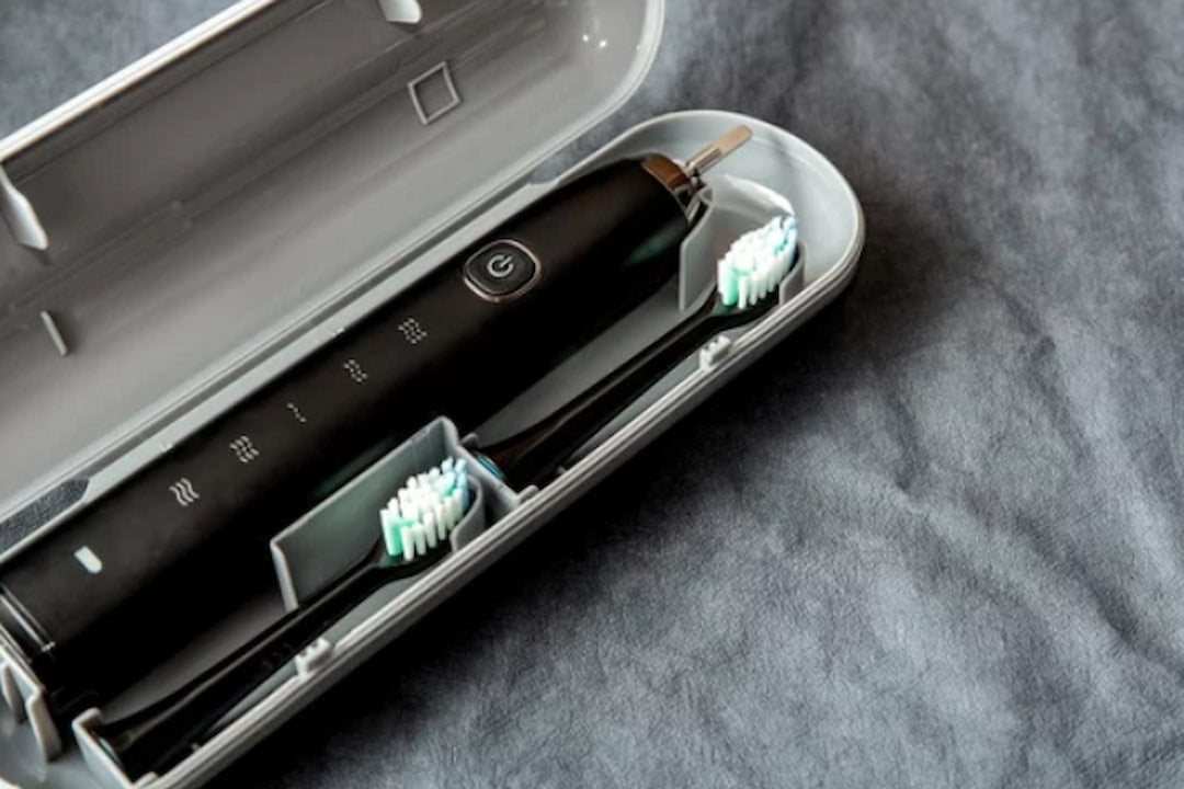 electric toothbrush in the box